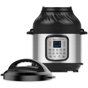 Instant Pot Duo Crisp 11-in-1 Air Fryer and Electric Pressure Cooker Combo, 8QT